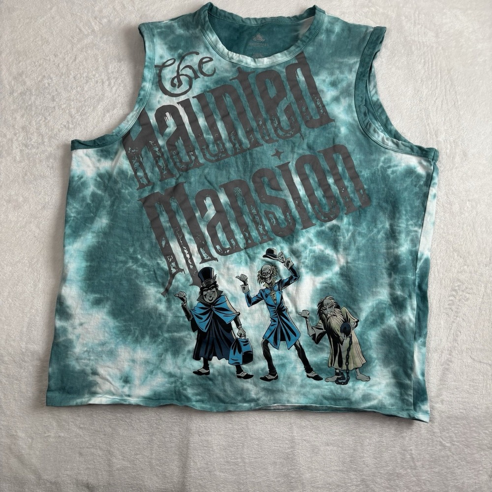 Disney Haunted Mansion Sleeveless Graphic Tank Top Shirt Men's XL